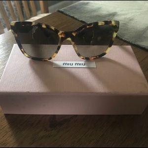 Miu Miu Cat Eye Sunglasses